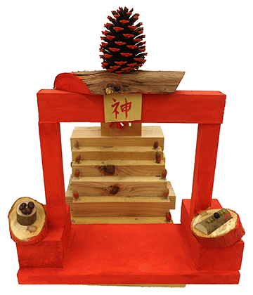 多摩産材神社